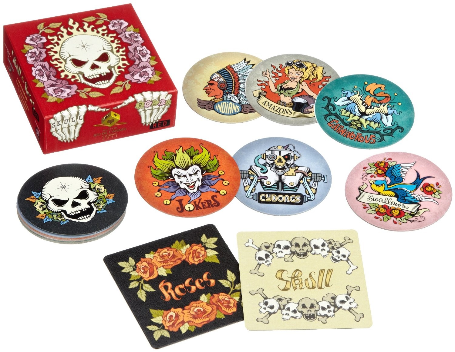 Skull and Roses - The Family Shop